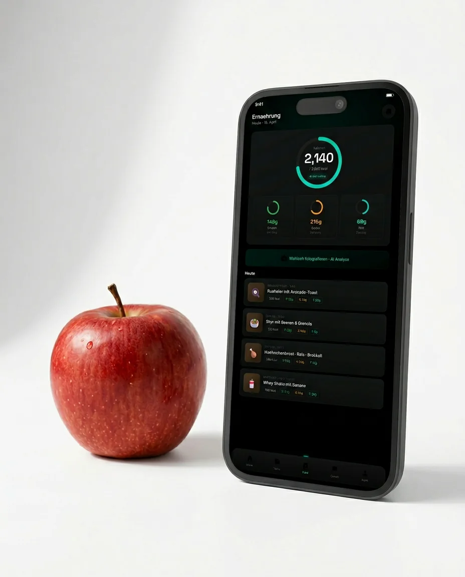 MONK Nutrition — Makro-Tracking mit KI-Foto-Analyse für Mahlzeiten